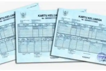 ilustrasi KK, Syarat dan Cara Membuat Kartu Keluarga (KK) Baru
