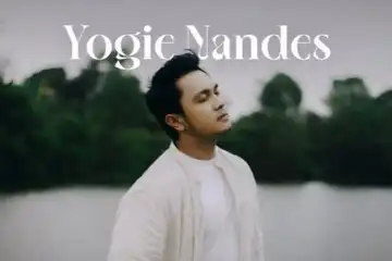 ilustrasi Lirik Lagu Lewat Semesta - Yogie Nandes