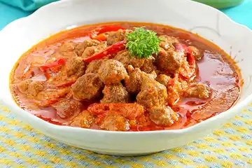 Hasil resep Sambal Goreng Bola Daging
