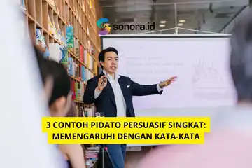 ilustrasi 3 Contoh Pidato Persuasif Singkat: Memengaruhi dengan Kata-kata
