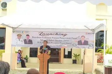 Launching Pendistribusian CPP, 9.899 KPM di PPU Dapat Bantuan Beras