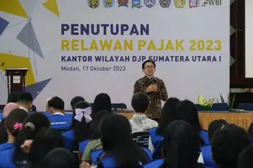 254 Relawan Pajak Diapresiasi Kanwil DJP Sumut I pada Penutupan Program Relawan Pajak Tahun 2023