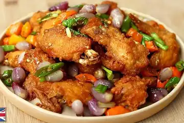 Resep Ayam Goreng Bawang Putih Oseng Sambal