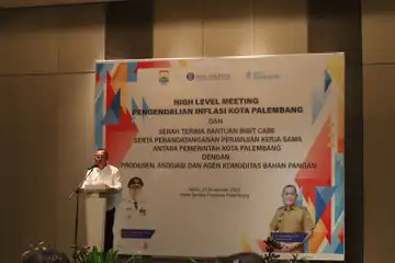 Ini Hasil High Level Meeting (HLM) TPID Kota Palembang Jelang HBKN Natal 2023 dan Tahun Baru 2024