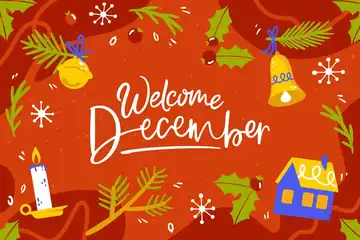 Ilustrasi Kata-kata Bijak Selamat Datang Desember