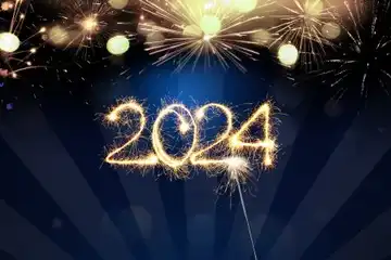 Ilustrasi ucapan selamat tahun baru 2024 dalam Bahasa Sunda