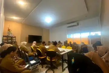 Rapat kerja Diskominfo Makassar 