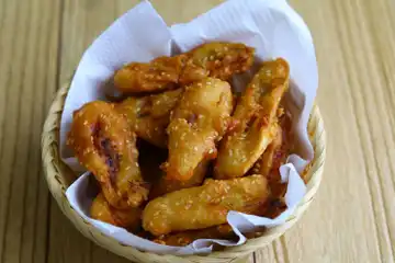 Illustrasi Pisang Wijen