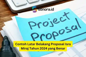 ilustrasi Contoh Latar Belakang Proposal Isra Miraj Tahun 2024 yang Benar