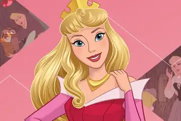 Ilustrasi dongeng Putri Tidur Aurora Bahasa Inggris