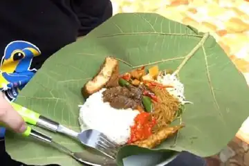 Nasi berkat, makanan khas Wonogiri