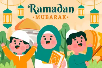 20 Contoh Poster Tarhib Ramadhan Anak SD atau TK 2024, Terbaru ...