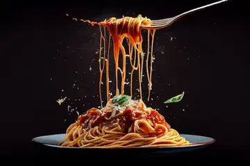 Illustrasi Spaghetti