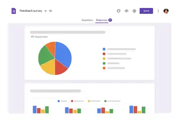 Ilustrasi cara membuat soal di Google Form.