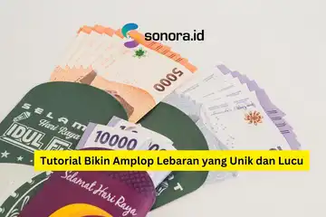 ilustrasi Tutorial Bikin Amplop Lebaran yang Unik dan Lucu