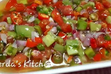 Illustrasi sambal dabu-dabu ala Neng Tyas
