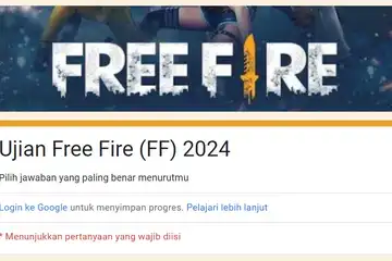 Kumpulan link ujian player Free Fire (FF/Epep) via Google Forms yang viral dan tutorial mengisi atau memainkannya.