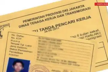 Ilustrasi cara membuat kartu kuning online beserta syaratnya.