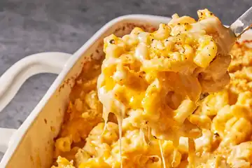 Hasil resep Mac and Cheese
