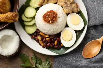 Illustrasi Nasi Uduk