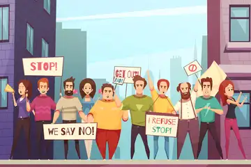 Ilustrasi, arti boycot