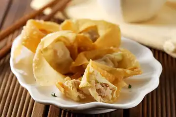 Ilustrasi hasil resep siomay tanpa ikan dan ayam.