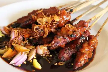 Ilustrasi sate kambing