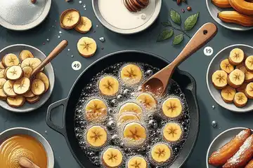 ilustrasi Resep Pisang Goreng Crispy: Camilan Renyah Manis yang Menguntungkan