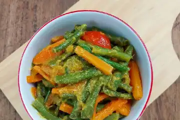 Hasil resep Oseng Kacang Panjang Bumbu Kuning