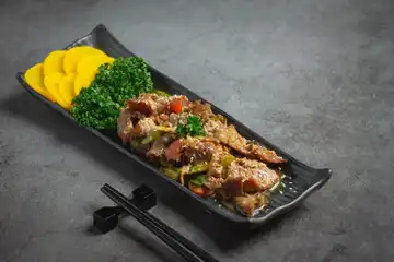 Illustrasi Teriyaki