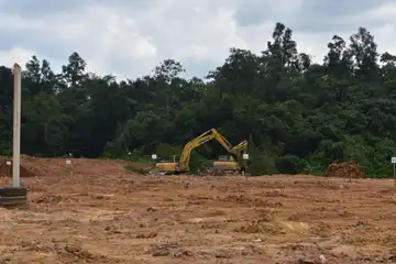Rencana pembangunan Tempat Pembuangan Sampah Terpadu (TPST) di Buluminung, Kecamatan Penajam.