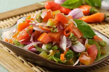 Hasil resep sambal dabu-dabu.