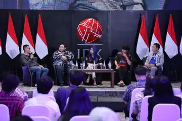 salah satu sesi seminar dalam CMSE 2024: #AkuInvestorSaham