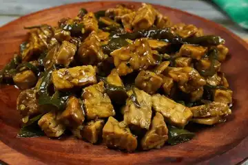 Illustrasi Semur Tempe