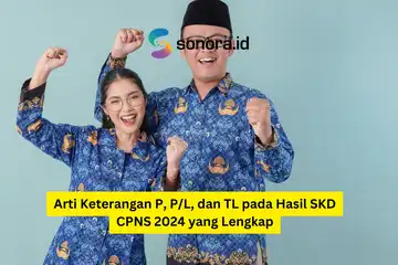 ilustrasi Arti Keterangan P, P/L, dan TL pada Hasil SKD CPNS 2024 yang Lengkap