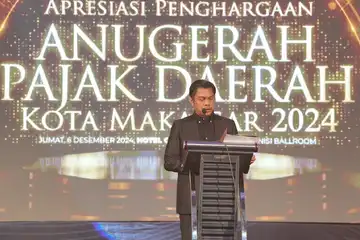 Kepala Bapenda Makassar. Firman Pagarra