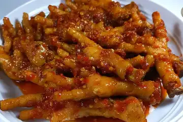 ilustrasi Resep Ceker Mercon Pedas Manis yang Menggugah Selera
