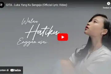 Lirik Lagu Luka Yang Ku Sengaja - GITA, Ku cinta sepenuhnya