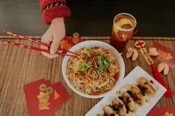 Hasil resep Mi Panjang Umur