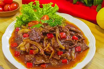Hasil resep Oseng Mercon