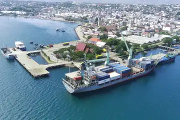Penampakan pelabuhan Parepare 