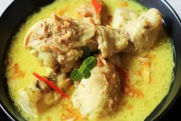 Hasil resep Opor Ayam Kuning