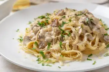 Hasil resep Pasta Udang Saus Creamy