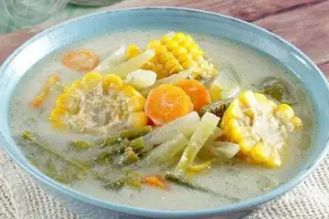 Hasil resep Sayur Lodeh Jagung
