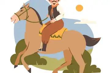 Illustrasi Mimpi Naik Kuda