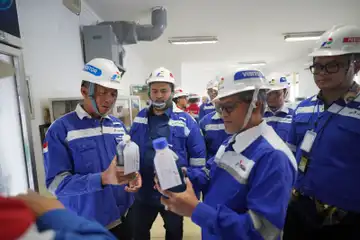 Uji kualitas BBM oleh  Pemprov Sulsel, Pemkot Makassar dan Hiswana Migas. 