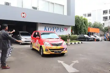 Potret pelepasan tim ekspedisi radio sonora Network