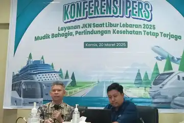 Konferensi pers layanan JKN BPJS Kesehatan Banjarmasin