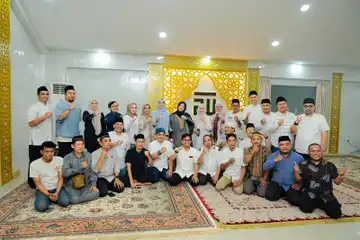Wagub Sulsel Fatmawati Bersama berfoto bersama konten kreator dan tiktokers