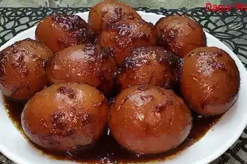 Ilustrasi telur semur bulet